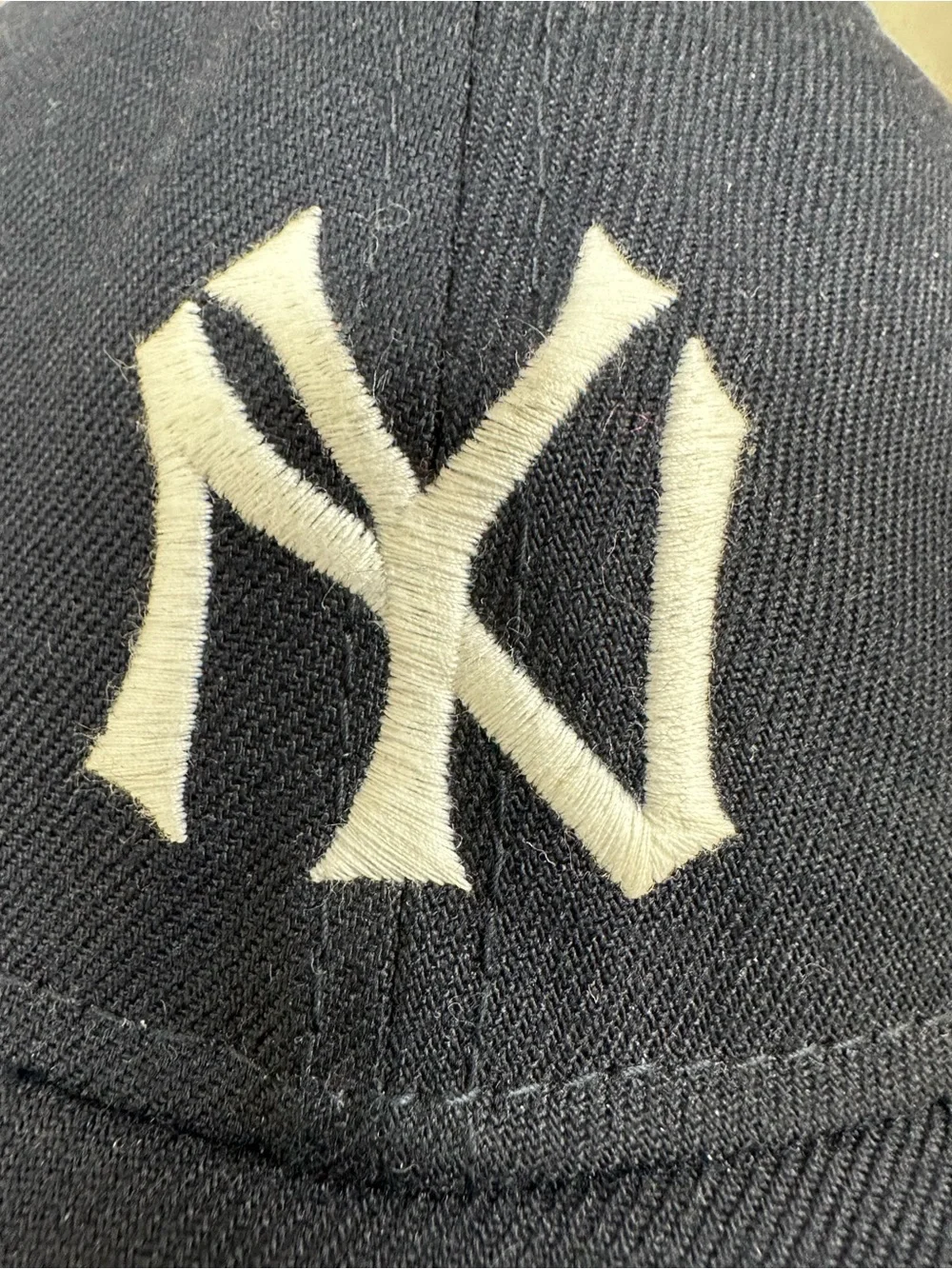 Ralph Lauren Navy Baseball Cap with White NY Logo